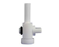 FEP Gas Sampling Bags, PTFE On/Off Valve with Stopcock