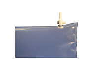 FEP Gas Sampling Bags, PTFE On/Off Valve with Stopcock - 2