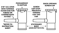 Multi-Layer Foil Bag with Screw Cap Combo Valve with Septum - 2